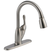 Pull Down Kitchen Faucet with High Flow Filtration System