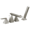 Two-Handle Roman Tub Trim with Hand Shower (Recertified)