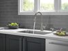 Single Handle Pull-Down Kitchen Faucet with Soap Dispenser and ShieldSpray&reg; Technology (Recertified)