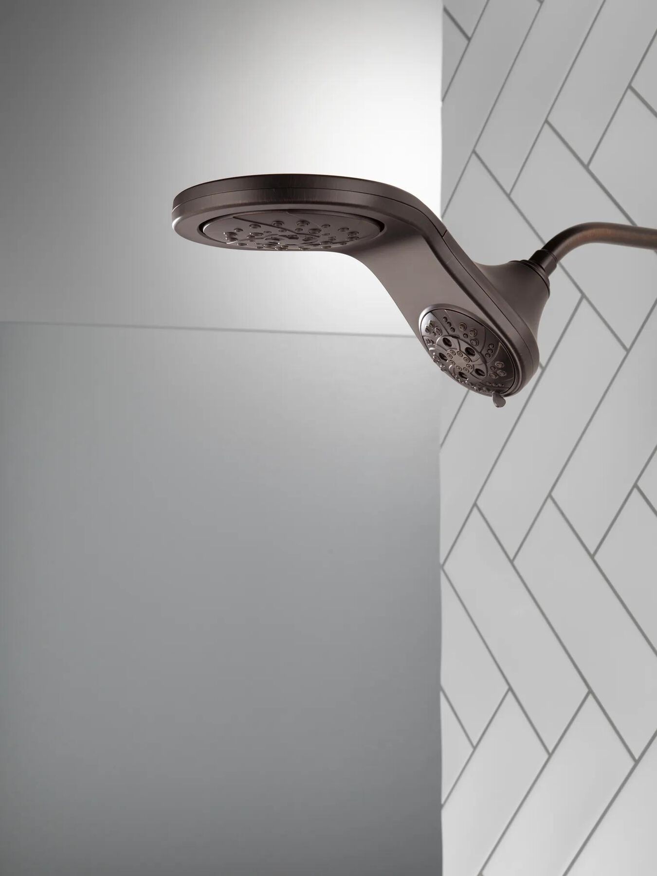 HydroRain&reg; H<sub>2</sub>Okinetic&reg; In2ition&reg; 5-Setting Two-in-One Shower
