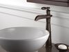 Single Handle Channel Vessel Bathroom Faucet