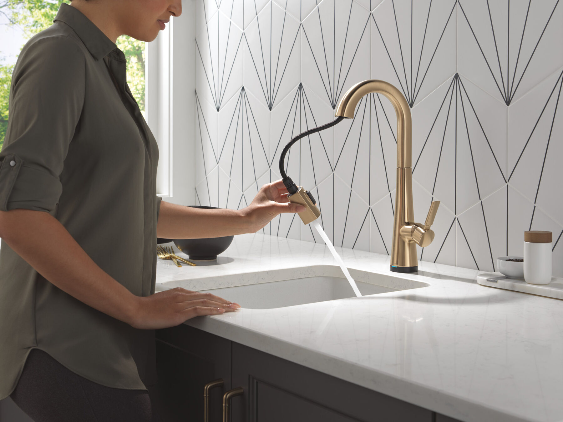 Touch2O&reg; Bar / Prep Faucet with Touchless Technology