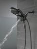HydroRain&reg; 4-Setting Two-in-One Shower Head (Recertified)