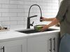 Single Handle Exposed Hose Kitchen Faucet
