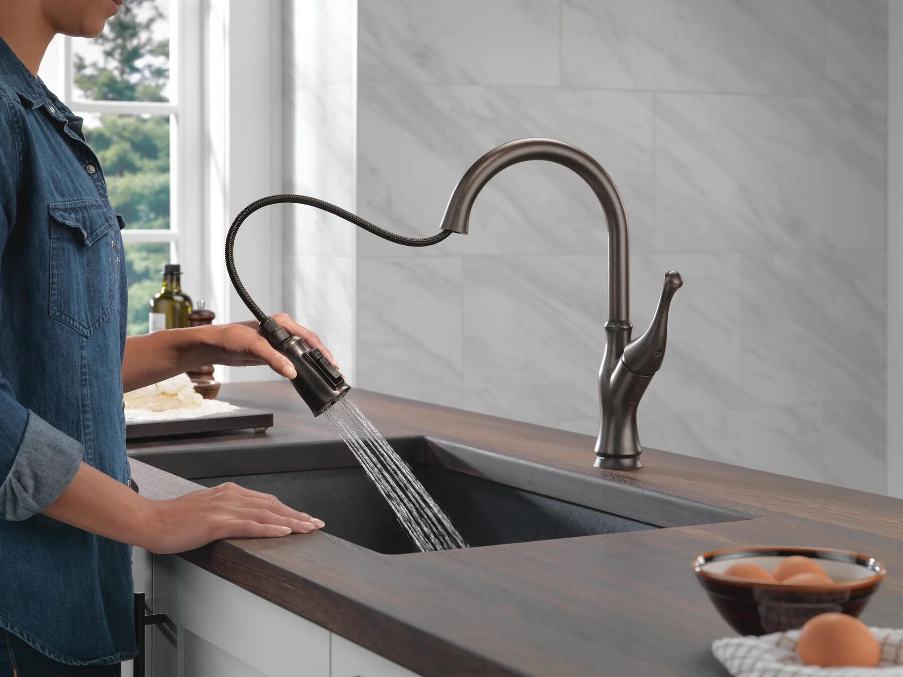 Touch<sub>2</sub>O&reg;  Pull-Down Kitchen Faucet (Recertified)