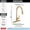 Single Handle Kitchen Pull-Down Faucet