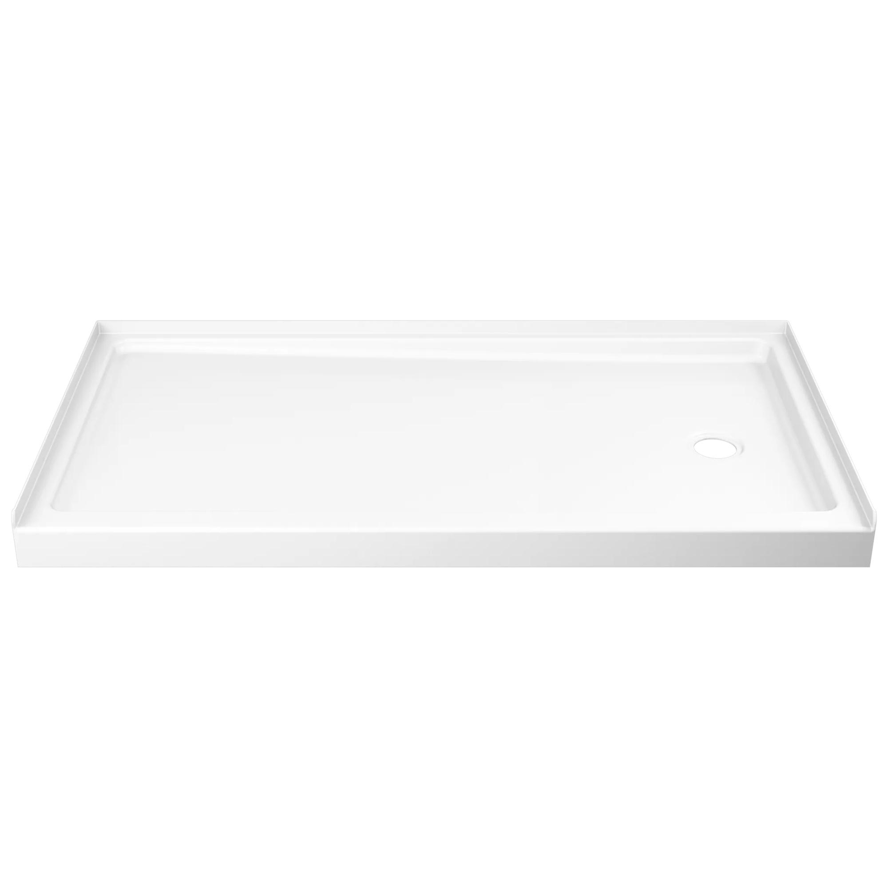 ProCrylic&trade; 60" x 32" Shower Base Right Drain