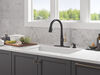 Single Handle Pull-Down Kitchen Faucet with Soap Dispenser and ShieldSpray&reg; Technology