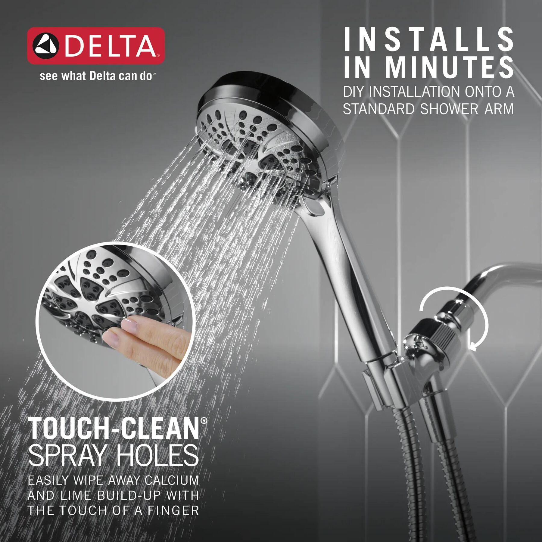 6-Setting Hand Shower