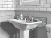 Single Handle Centerset Bathroom Faucet (Recertified)