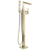 Single Handle Floor Mount Tub Filler Trim