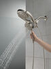 HydroRain&reg; 4-Setting Two-in-One Shower Head