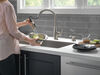 Single Handle Pull-Down Kitchen Faucet with Soap Dispenser and ShieldSpray&reg; Technology (Recertified)