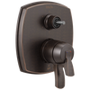 17 Series Integrated Diverter Trim with Six Function Diverter Less Diverter Handle