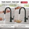 Single Handle Pull-Down Touch<sub>2</sub>O&reg; Technology Kitchen Faucet with Touchless Technology