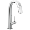 Single Handle Pull-Down Bar/Prep Faucet