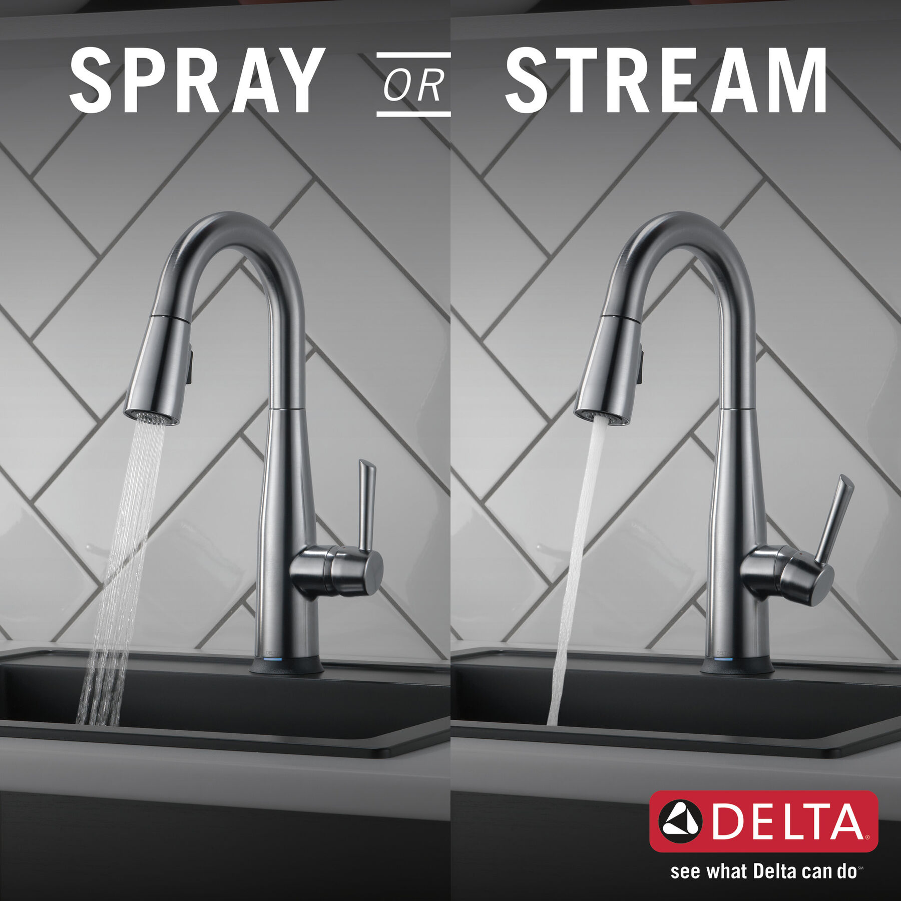 Single Handle Pull-Down Bar / Prep Faucet with Touch<sub>2</sub>O&reg; Technology