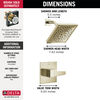 14 Series H2Okinetic Shower OnlyTrim