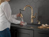 Single Handle Pull-Down Kitchen Faucet with Touch<sub>2</sub>O&reg; Technologyand Soap Dispenser (Recertified)