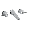 Two Handle Wall-Mount Lavatory Faucet