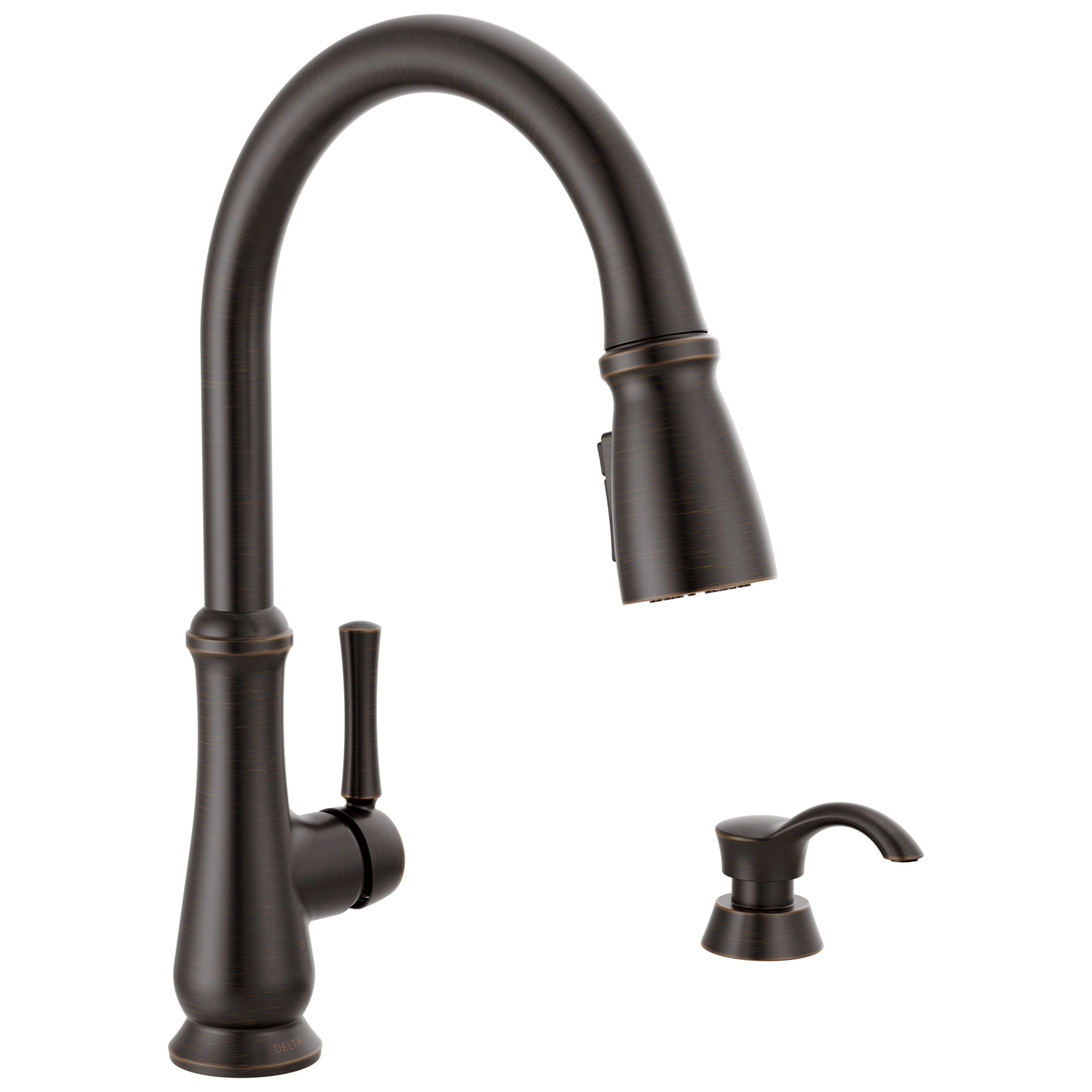 Pull-Down Kitchen Faucet w/Soap (Recertified)