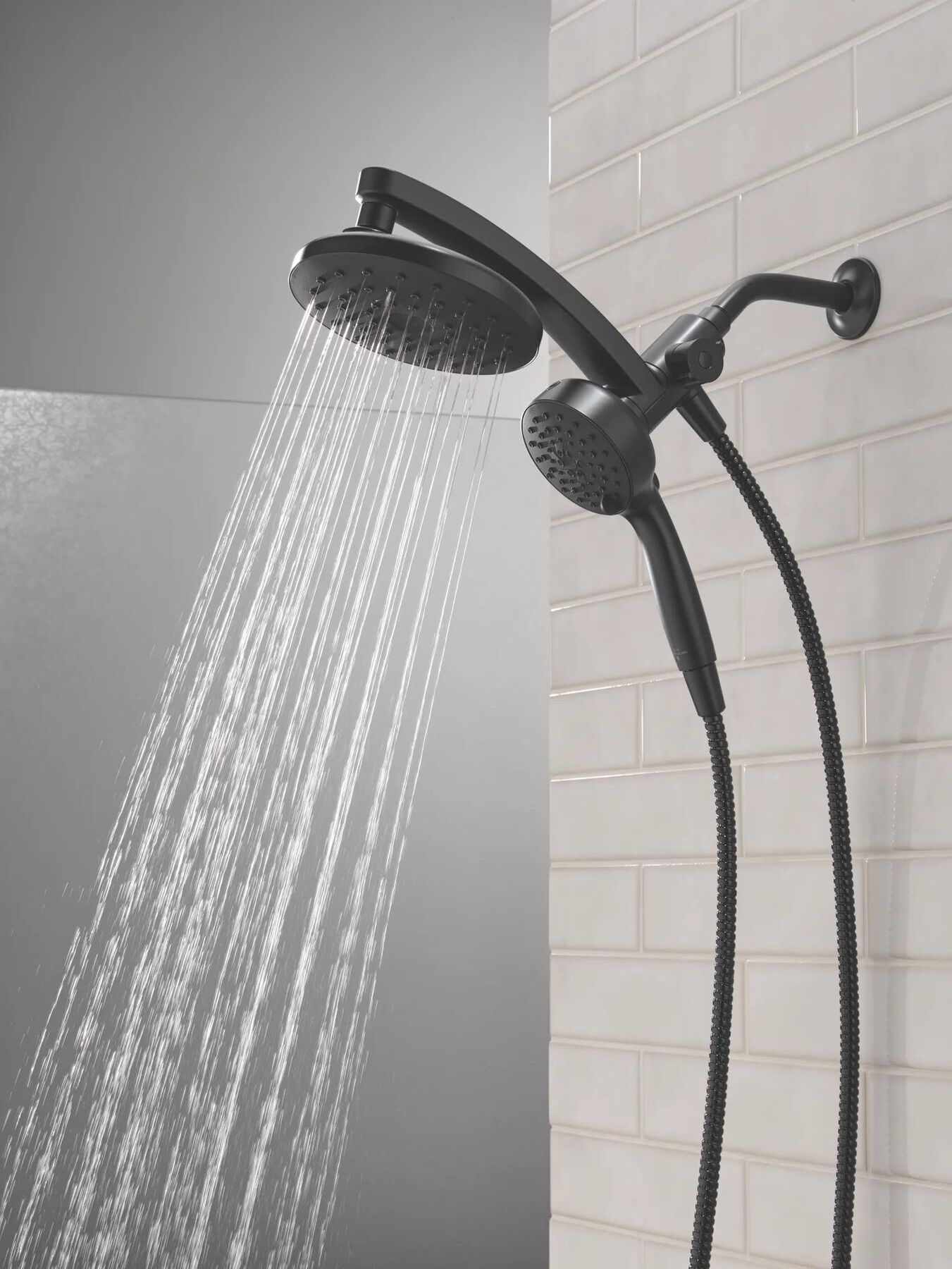 PivotPro&trade; 3-in-1 Combination Shower with Silicone Spray Face