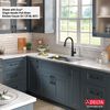 33&rdquo; Workstation Kitchen Sink Undermount&nbsp;16 Gauge&nbsp;Stainless Steel 50/50 Double Bowl with&nbsp;WorkFlow&trade; Ledge and&nbsp;Accessories