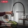 Single-Handle Pull-Down Spring Kitchen Faucet