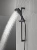 4-Setting Hand Shower with Slide Bar featuring FeatherRain&trade; Spray