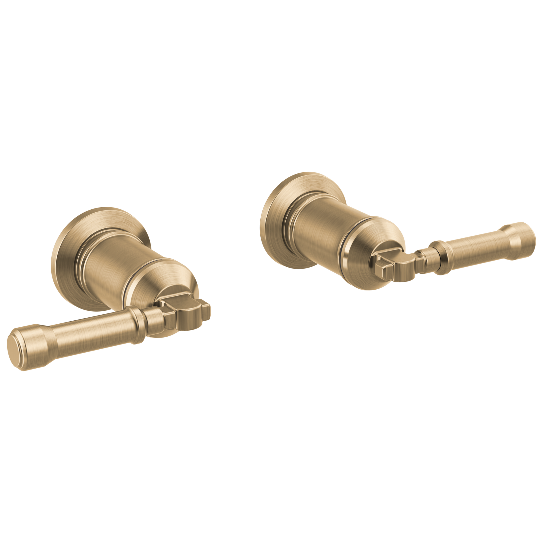 Wall Mount Bathroom Faucet Handle Kit-Lever