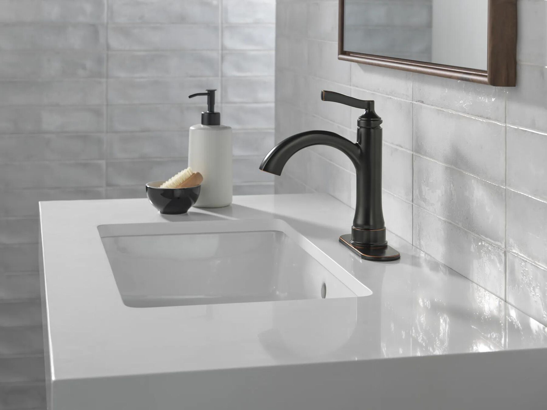 Single Handle Bathroom Faucet (Recertified)
