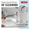 Single Handle Pull-Down Bathroom Faucet