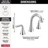 Two Handle Widespread Bathroom Faucet