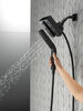 H<sub>2</sub>Okinetic&reg; In2ition&reg; 4-Setting Two-in-One Shower