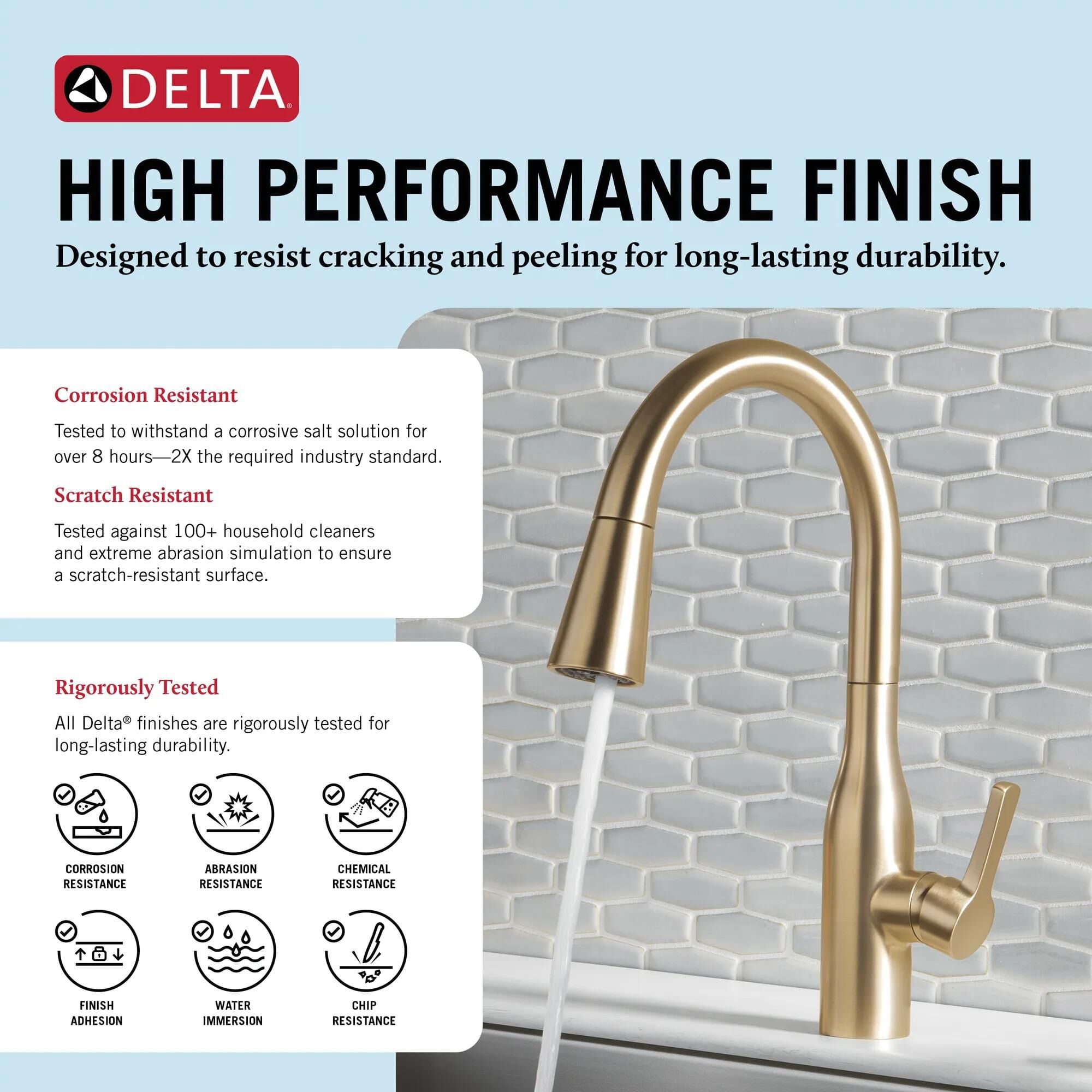 Single Handle Pull-Down Kitchen Faucet with Soap Dispenser and