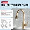 Single Handle Pull-Down Kitchen Faucet with Soap Dispenser and ShieldSpray&reg; Technology