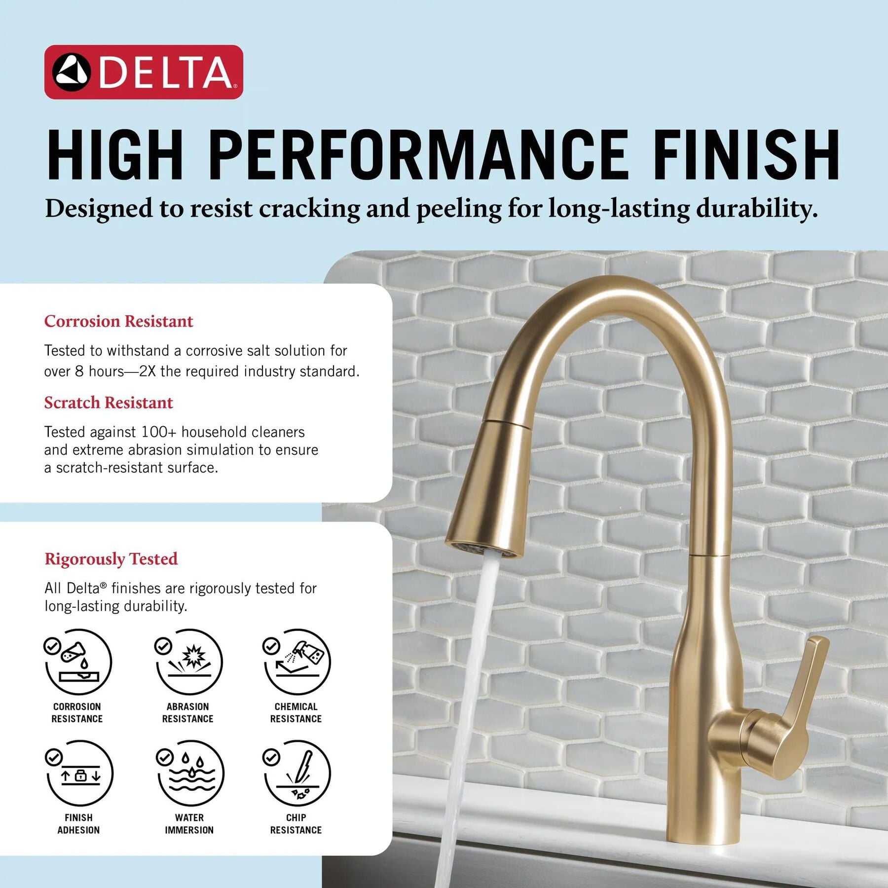 Single Handle Pull-Down Kitchen Faucet with Soap Dispenser and ShieldSpray&reg; Technology