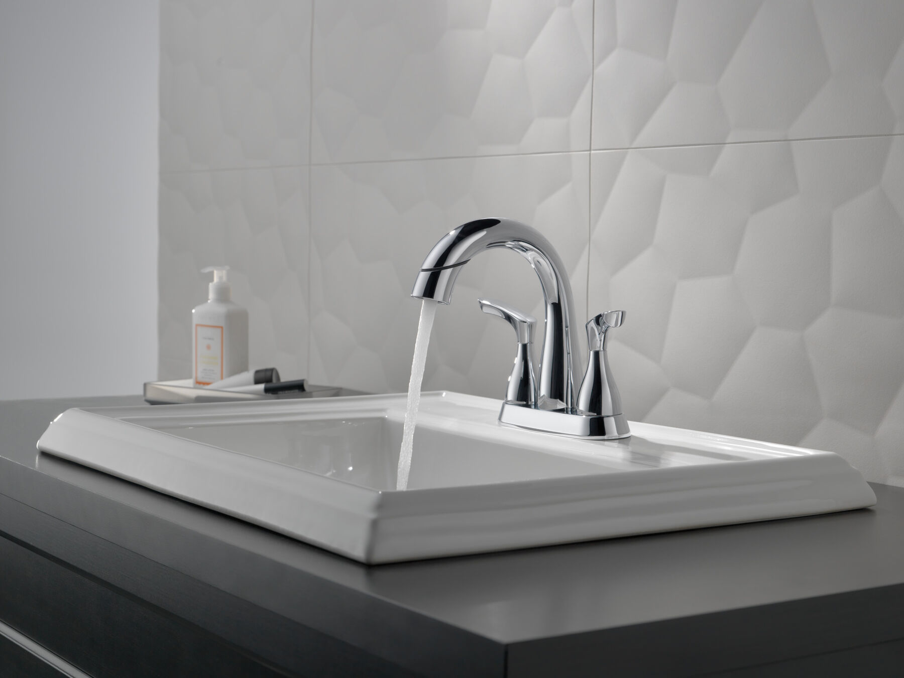 Centerset Bathroom Faucet Pull-Down (Recertified)