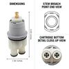 Cartridge Assembly - MultiChoice&reg; Universal - 13 / 14 Series