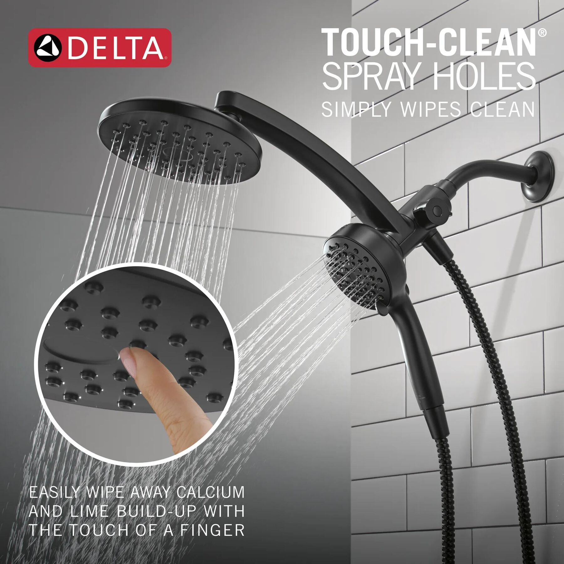 PivotPro&trade; 3-in-1 Combination Shower