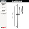 Premium Single-Setting Slide Bar Hand Shower