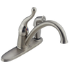 Single Handle Kitchen Faucet with Integral Spray