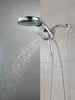 HydroRain&reg; H2Okinetic&reg; 5-Setting Two-in-One Shower Head (Recertified)