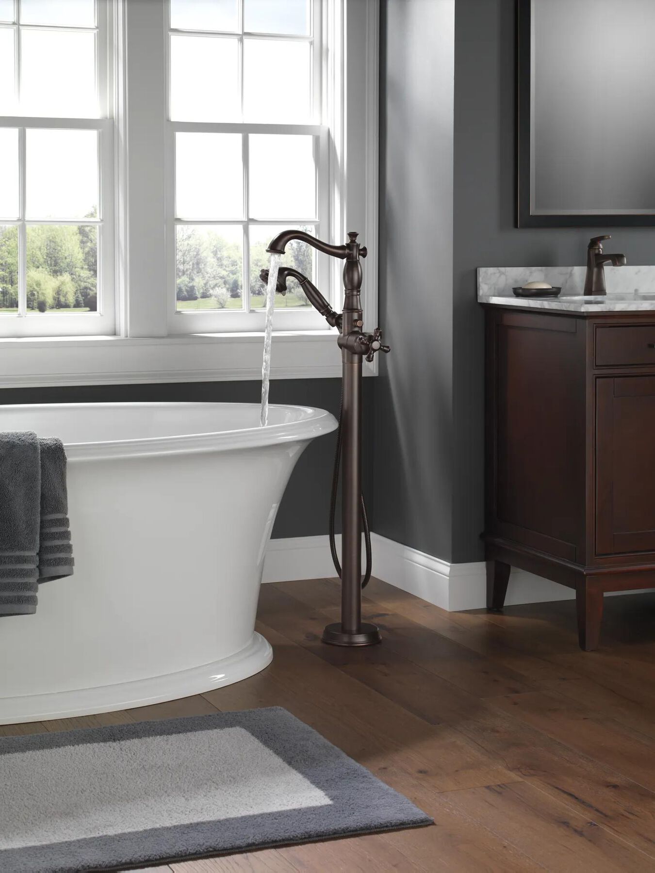 FM Tub Filler Trim w/ HS 1H w/o Handle (Recertified)