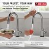 Touch<sub>2</sub>O&reg; Technology Kitchen Faucet with Touchless Technology