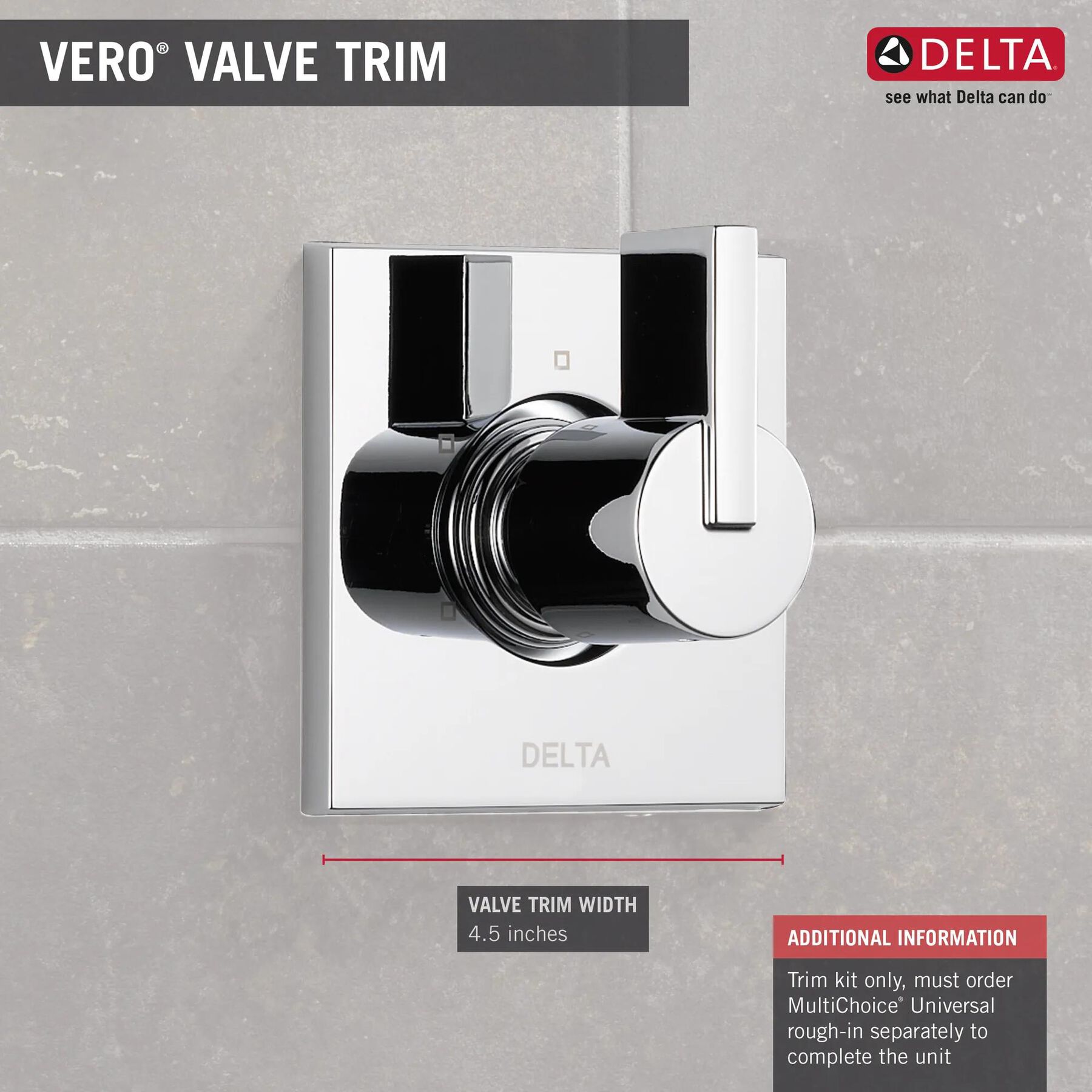 Diverter Trim 3-Setting (Recertified)