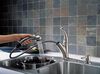 Single Handle Pull-Out Kitchen Faucet with Soap Dispenser