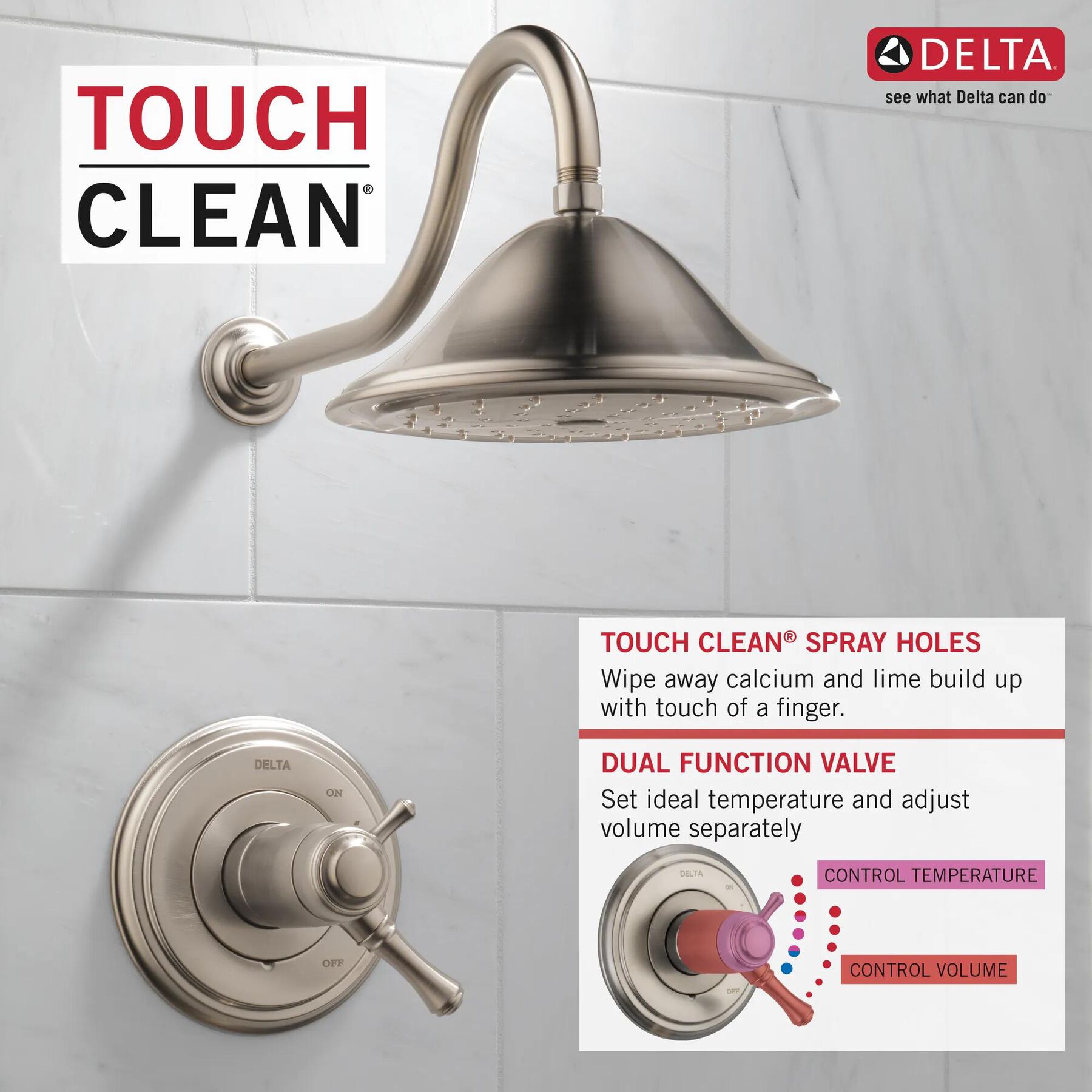 Thermostatic H2O Shower Trim 17T (Recertified)