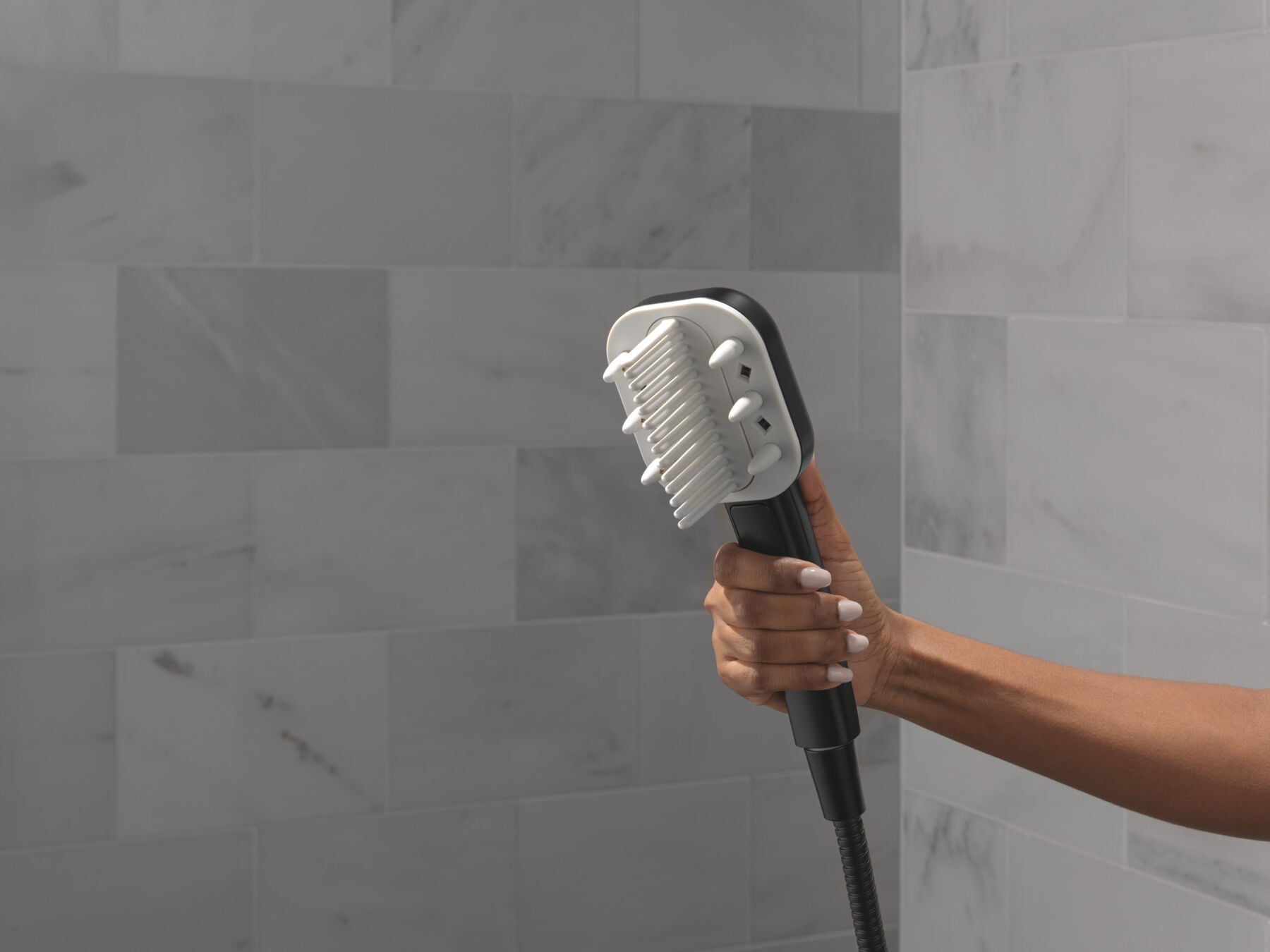 Detangling Hand Shower with 5- Setting Showerhead and Shower Filter Bundle