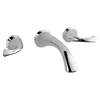 Two Handle Wall Mount Bathroom Faucet